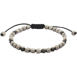 Stroili Bracciale Man Code Acciaio Antracite Labradorite Collezione: Man Code Antracite