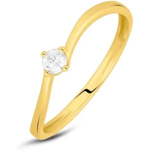 Stroili Anello Solitario Claire Oro Giallo Cubic Zirconia Collezione: Claire - Misura 49 Oro Giallo