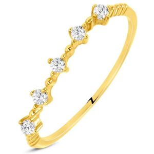 Stroili Anello Fantasia Claire Oro Giallo Cubic Zirconia Collezione: Claire - Misura 52 Oro Giallo