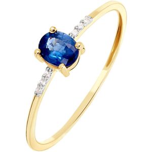 Stroili Anello Charlotte Oro Giallo Zaffiro Diamante Collezione: Charlotte - Misura 54 Oro Giallo