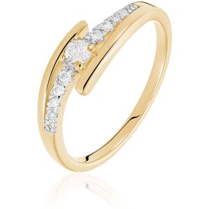 Stroili Anello Golden Dream Placcato Oro Giallo Cubic Zirconia Collezione: Golden Dream - Misura 56 Giallo