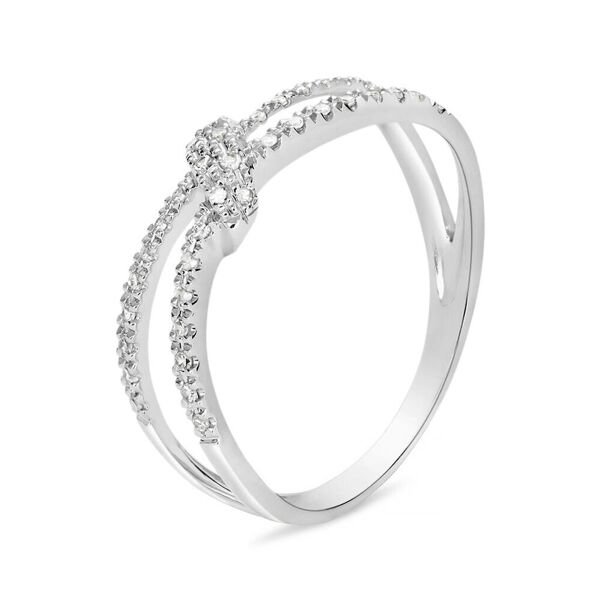 stroili anello fantasia sophia oro bianco diamante collezione: sophia - misura 59 oro bianco