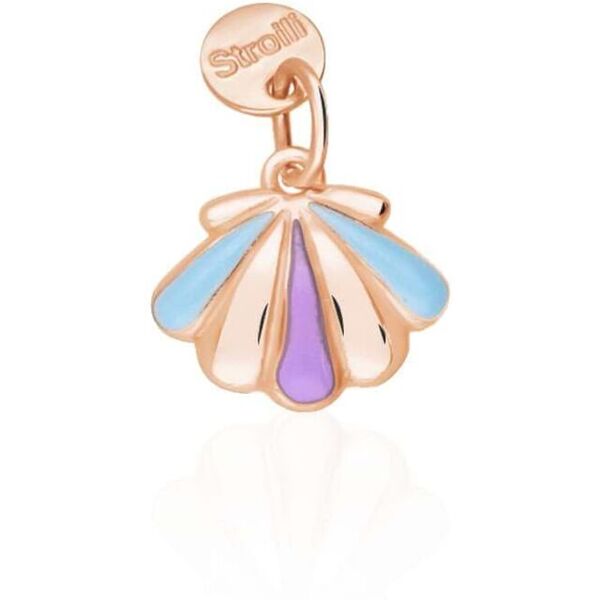 stroili charm in argento rosato conchiglia collezione: love beats