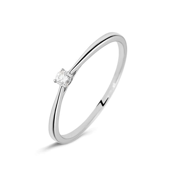 stroili anello solitario grace oro bianco diamante collezione: grace - misura 52 oro bianco