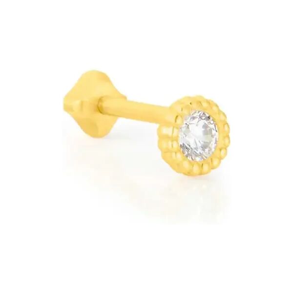 stroili piercing orecchio bon ton oro giallo cubic zirconia collezione: bon ton oro giallo