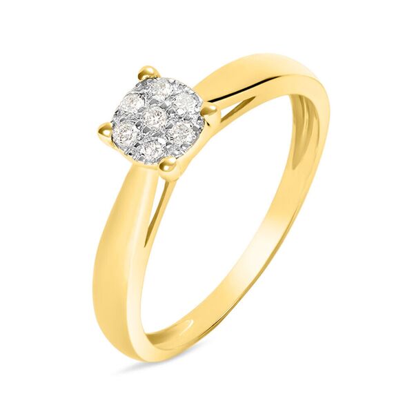 stroili anello solitario sophia oro giallo diamante collezione: sophia - misura 61 oro giallo
