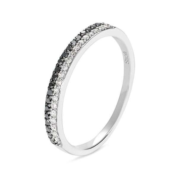 stroili anello fascia sophia oro bianco diamante collezione: sophia - misura 60 oro bianco