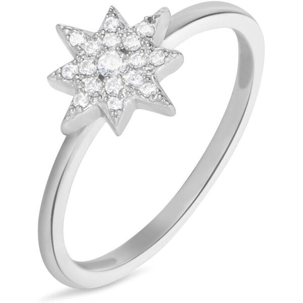 stroili anello fantasia silver moments argento rodiato cubic zirconia collezione: silver moments - misura 50 bianco