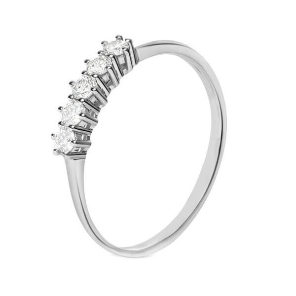 stroili anello riviere grace oro bianco diamante collezione: grace - misura 52 oro bianco