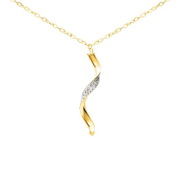 stroili collana crystal gold oro giallo cristallo collezione: crystal gold oro giallo