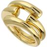 FEDERICA TOSI Anello New Tube Oro M