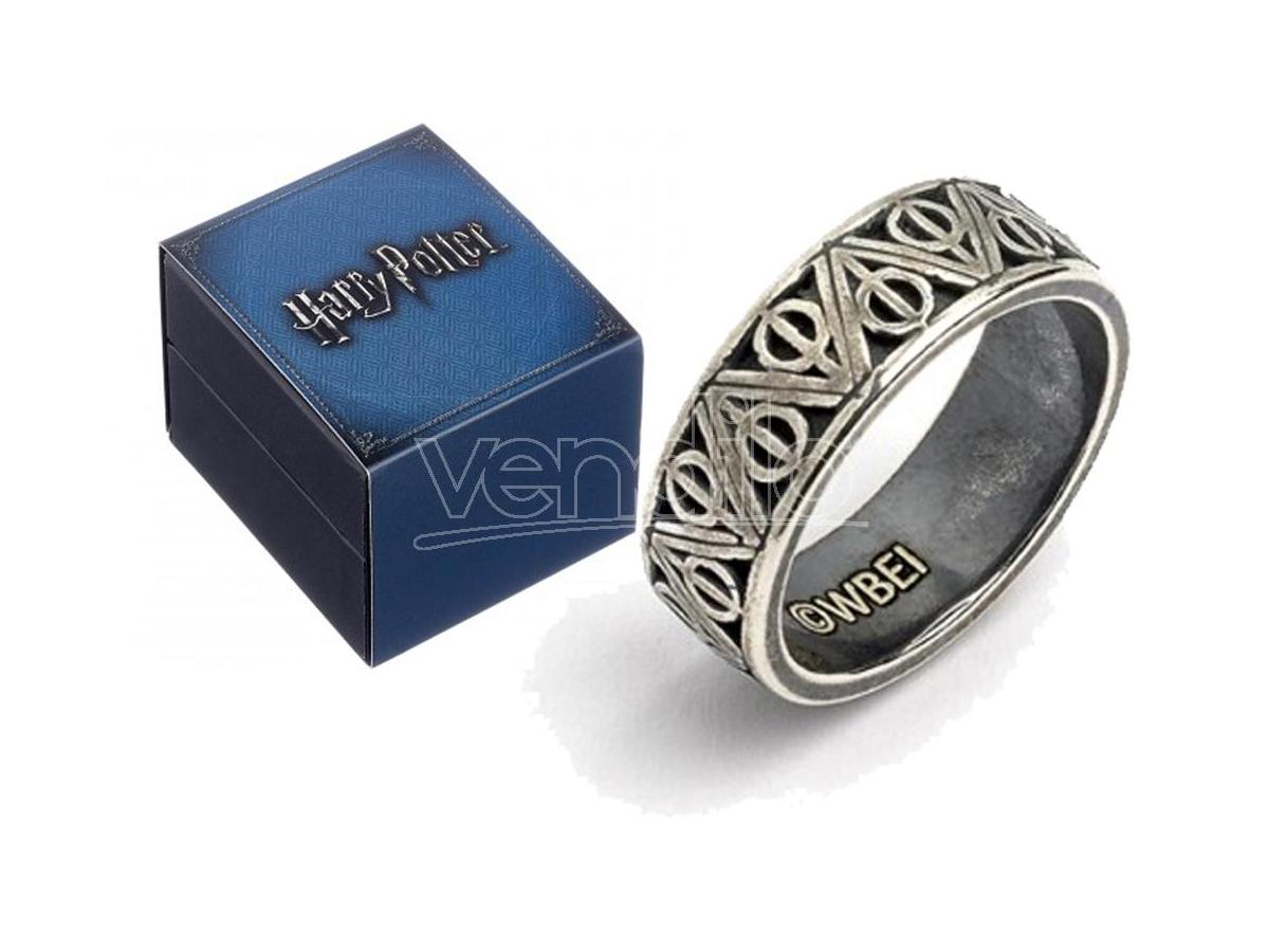 THE CARAT SHOP Carat Harry Potter Doni Della Morte Stainless Steel Ring Anello