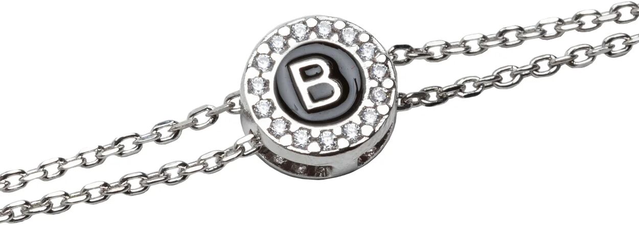 Silverart Braccialetto lettera B