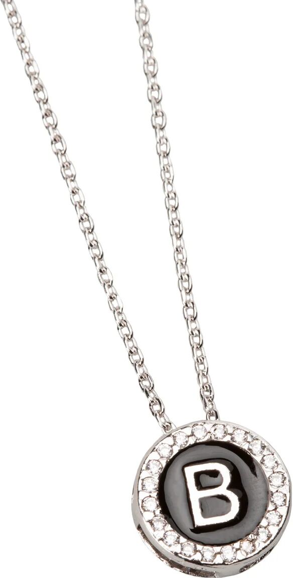 Silverart Collana grande lettera B