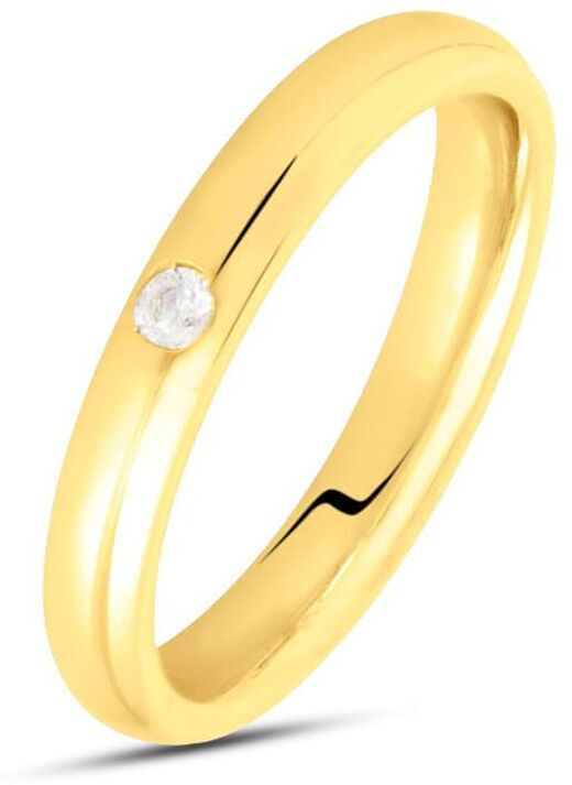 Stroili Fede Comoda 3 mm Oro Giallo Diamante Collezione: Fede Tradizionale 750/1000 Oro Giallo