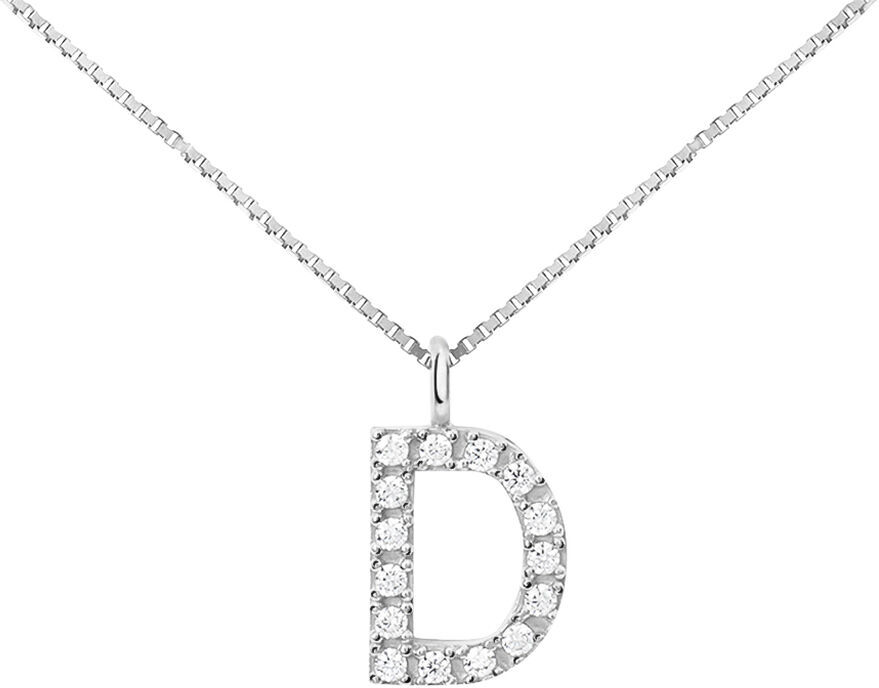 Stroili Collana Silver Moments Argento Rodiato Cubic Zirconia Collezione: Silver Moments Bianco