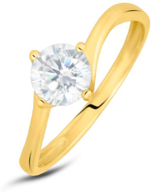 Stroili Anello Solitario Claire Oro Giallo Cubic Zirconia Collezione: Claire - Misura 53 Oro Giallo