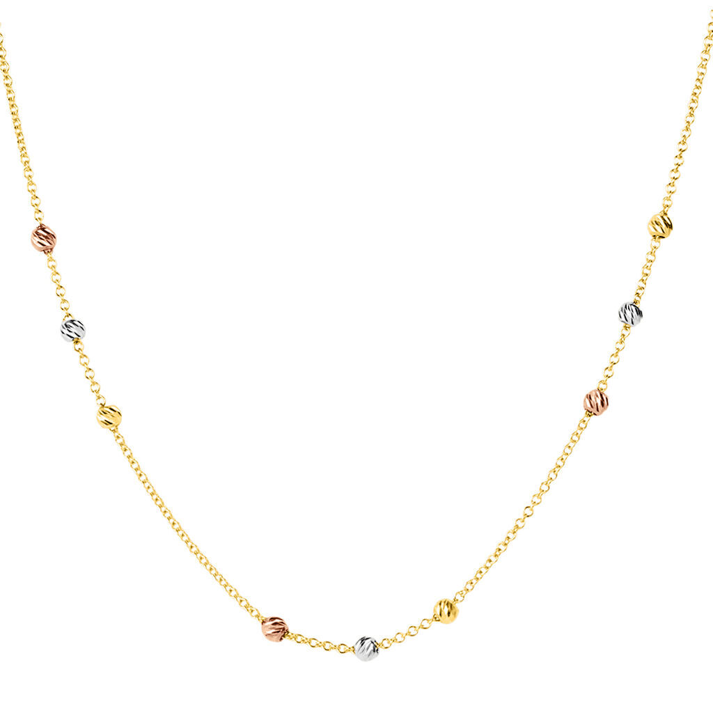 Stroili Collana Golden Lover Oro Tricolore Collezione: Golden Lover Tricolore