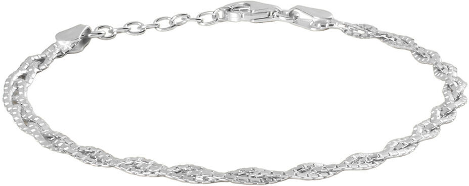 Stroili Bracciale Catena Silver Collection Argento Rodiato Collezione: Silver Collection Bianco