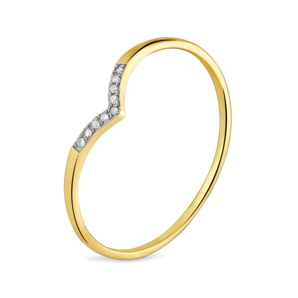 Stroili Anello Fantasia Sophia Oro Giallo Diamante Collezione: Sophia - Misura 54 Oro Giallo