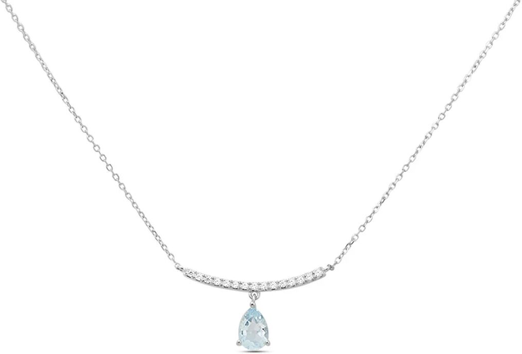 Stroili Collana Amélie Oro Bianco Topazio Cubic Zirconia Collezione: Amélie Oro Bianco