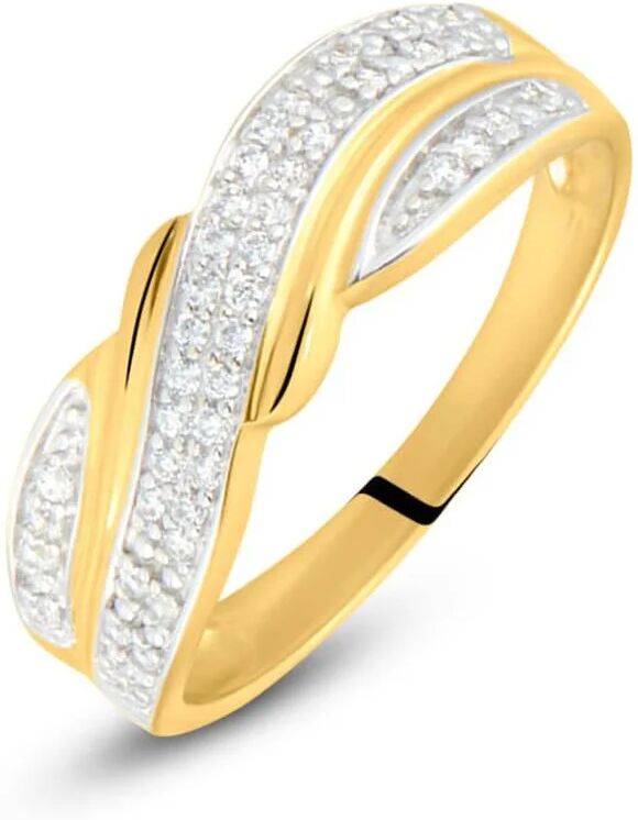 Stroili Anello Fascia Claire Oro Giallo Cubic Zirconia Collezione: Claire - Misura 54 Oro Giallo