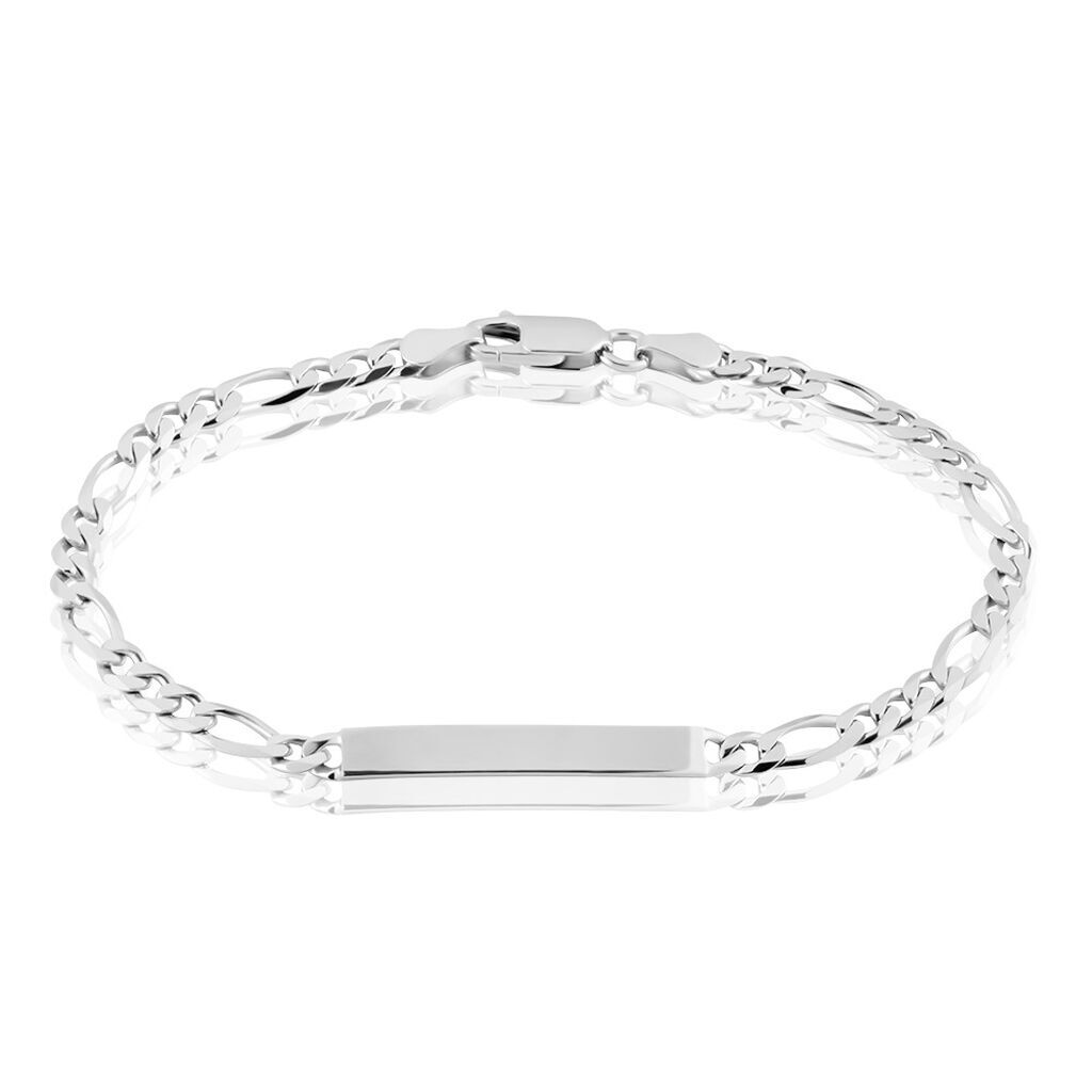 Stroili Bracciale Catena Gentleman Argento Rodiato Collezione: Gentleman Bianco