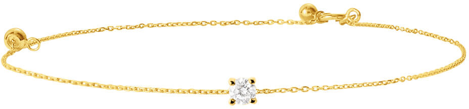 Stroili Bracciale Catena Punto Luce Grace Oro Giallo Diamante Collezione: Grace Oro Giallo