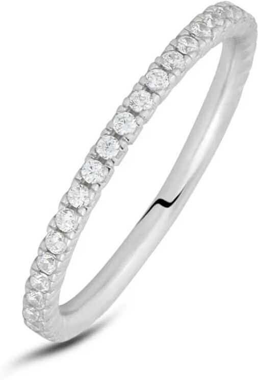 Stroili Anello Eternity Claire Oro Bianco Cubic Zirconia Collezione: Claire - Misura 56 Oro Bianco