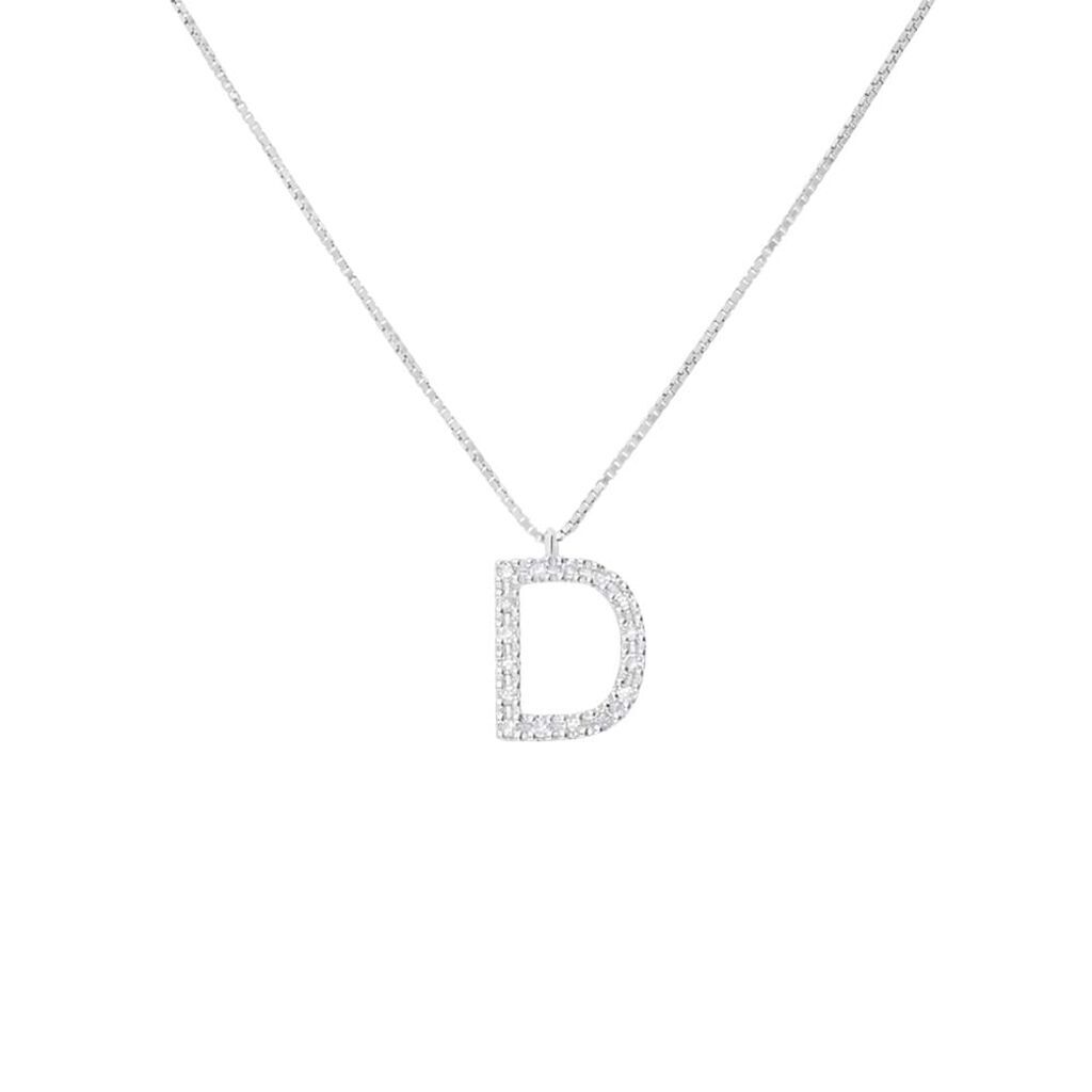 Stroili Collana Diamond Letters Oro Bianco Diamante Collezione: Diamond Letters Oro Bianco