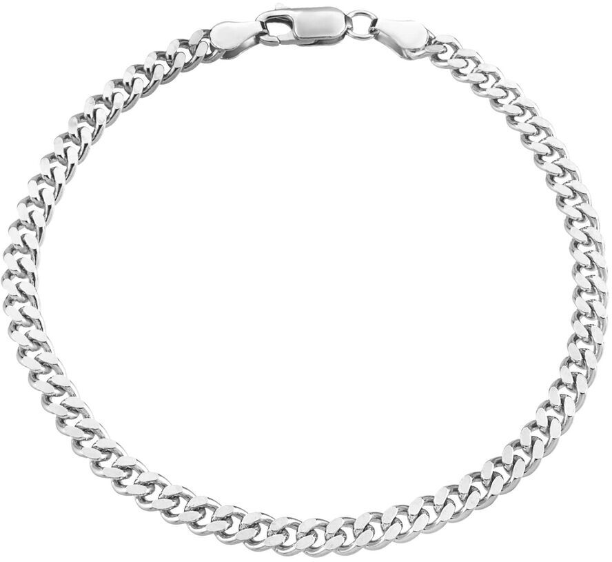 Stroili Bracciale Catena Gentleman Argento Rodiato Collezione: Gentleman Bianco