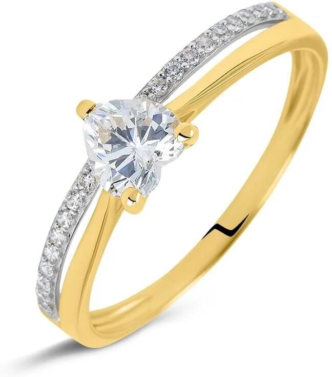 Stroili Anello Solitario Claire Oro Giallo Cubic Zirconia Collezione: Claire - Misura 54 Oro Giallo