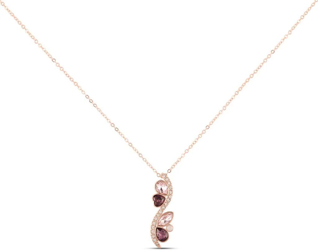 Stroili Collana Violet Ottone Rosa Cristallo Collezione: Violet Rosa