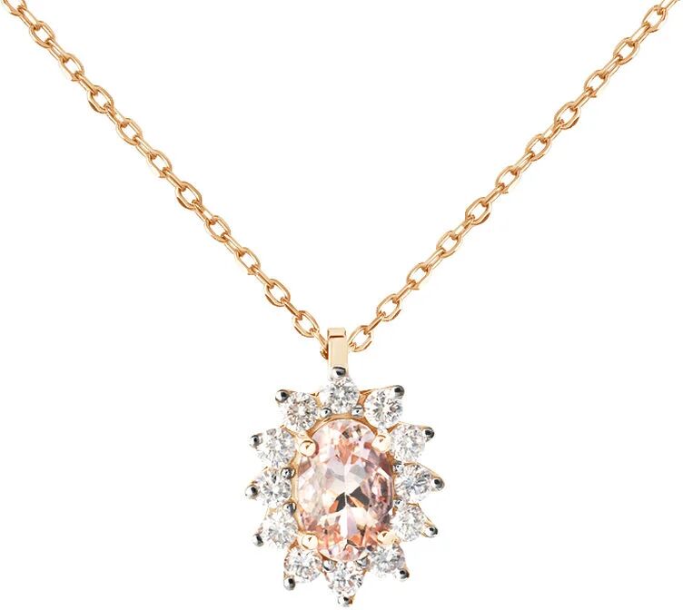 Stroili Collana Jasmine Oro Rosa Morganite Diamante Collezione: Jasmine Oro Rosa