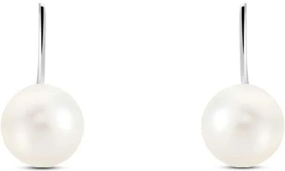 Stroili Orecchini Pendenti Silver Pearls Argento Rodiato Perla sintentica Collezione: Silver Pearls Bianco