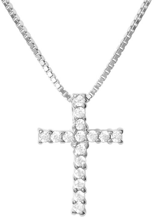 Stroili Collana Silver Moments Argento Rodiato Cubic Zirconia Collezione: Silver Moments Bianco