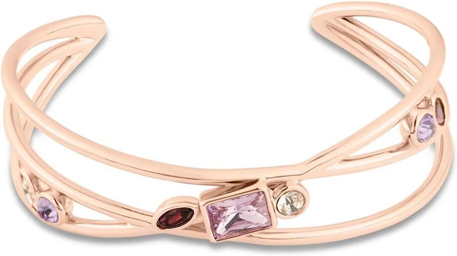 Stroili Bangle Violet Ottone Rosa Cristallo Collezione: Violet Rosa