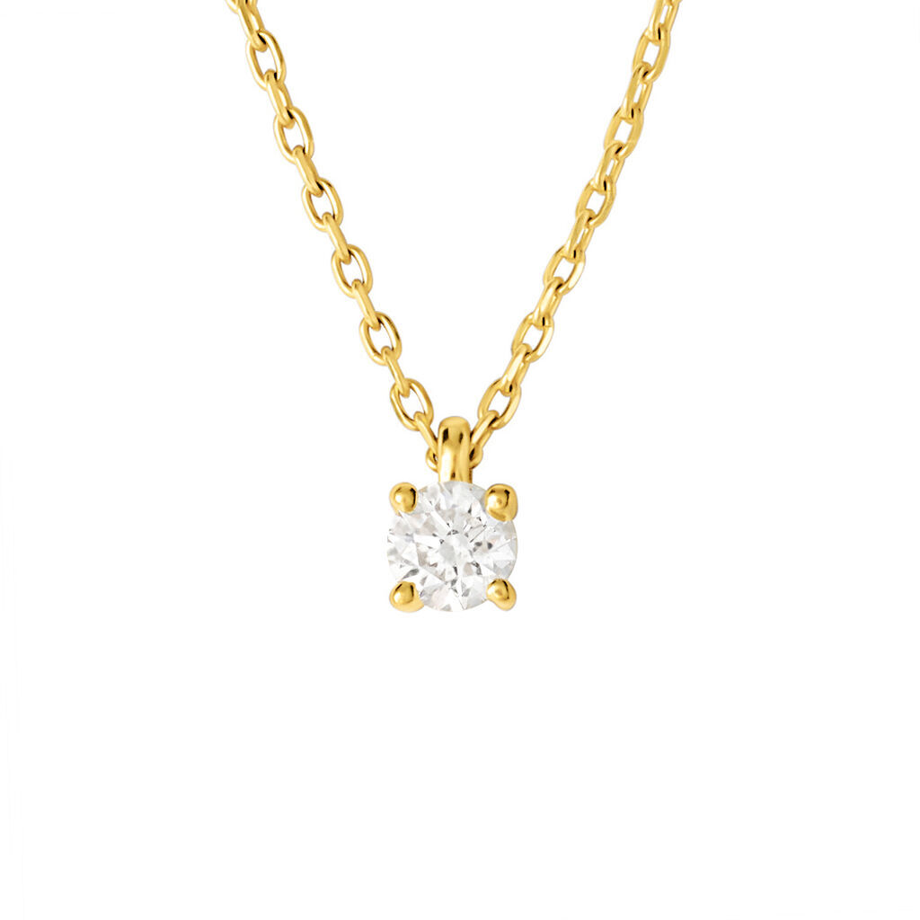 Stroili Collana Punto Luce Grace Oro Giallo Diamante Collezione: Grace Oro Giallo
