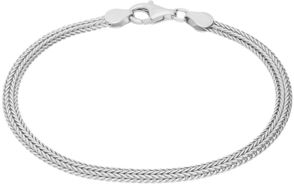 Stroili Bracciale Catena Gentleman Argento Rodiato Collezione: Gentleman Bianco