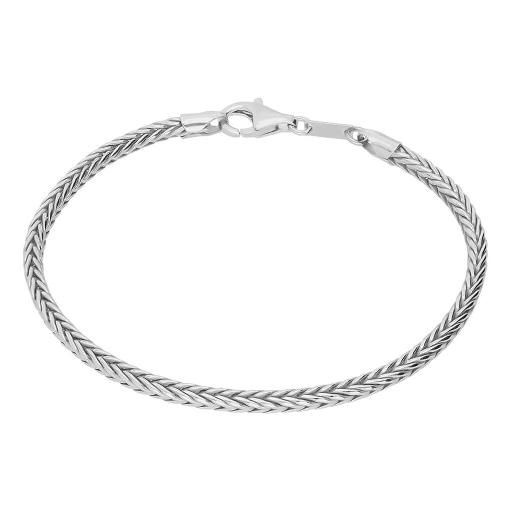 Stroili Bracciale Catena Gentleman Argento Rodiato Collezione: Gentleman Bianco