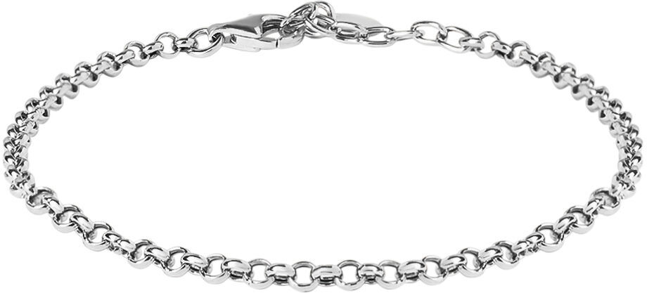 Stroili Bracciale Catena Silver Collection Argento Rodiato Collezione: Silver Collection Bianco