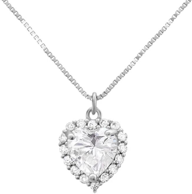 Stroili Collana Punto Luce Claire Oro Bianco Cubic Zirconia Collezione: Claire Oro Bianco