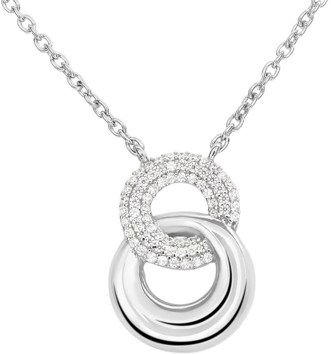 Stroili Collana Silver Shine Argento Rodiato Cubic Zirconia Collezione: Silver Shine Bianco