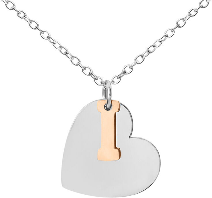 Stroili Collana Lady Chic Acciaio Bicolore Bianco / Rosa Collezione: Lady Chic Bicolore Bianco / Rosa