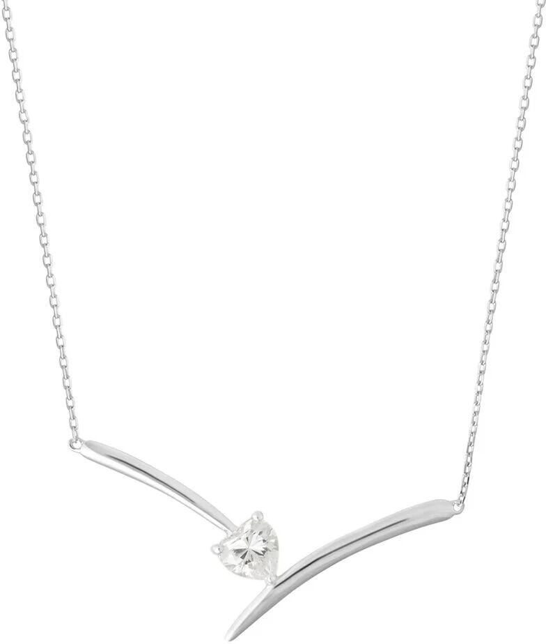 Stroili Collana Punto Luce Claire Oro Bianco Cubic Zirconia Collezione: Claire Oro Bianco