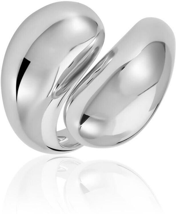 Stroili Anello Silver Collection Argento Rodiato Collezione: Silver Collection - Misura 52 Bianco