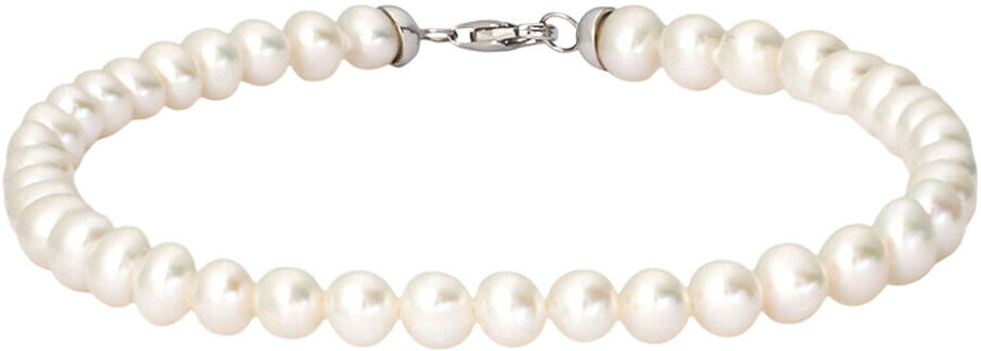 Stroili Bracciale Gabrielle Oro Bianco Perla D'Acqua Dolce Collezione: Gabrielle Oro Bianco