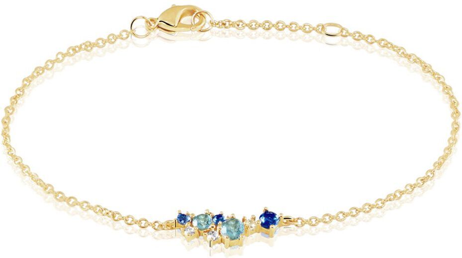 Stroili Bracciale Golden Dream Placcato Oro Giallo Vetro Cubic Zirconia Cubic Zirconia Collezione: Golden Dream Giallo