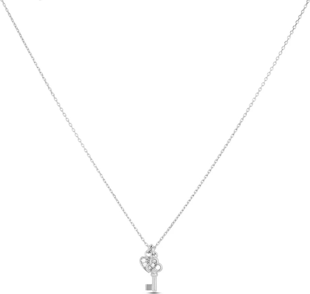 Stroili Collana Silver Moments Argento Rodiato Cubic Zirconia Collezione: Silver Moments Bianco