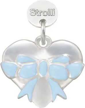 Stroili Charm in argento rodiato e smalto Collezione: Love Beats Bianco